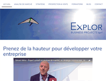 Tablet Screenshot of explor.be